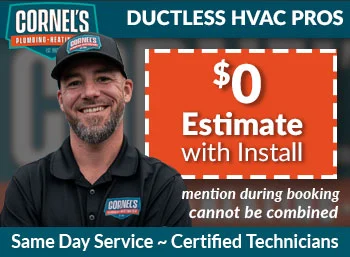 portland ductless hvac Cornel's Plumbing, Heating & Air
