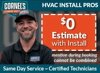portland HVAC Install Cornel's Plumbing, Heating & Air
