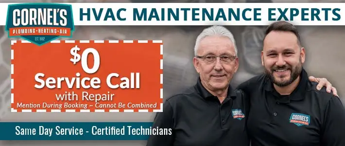 portland HVAC Maintenance Cornel's Plumbing, Heating & Air