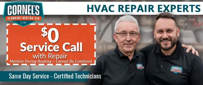 portland HVAC Repair Cornel's Plumbing, Heating & Air